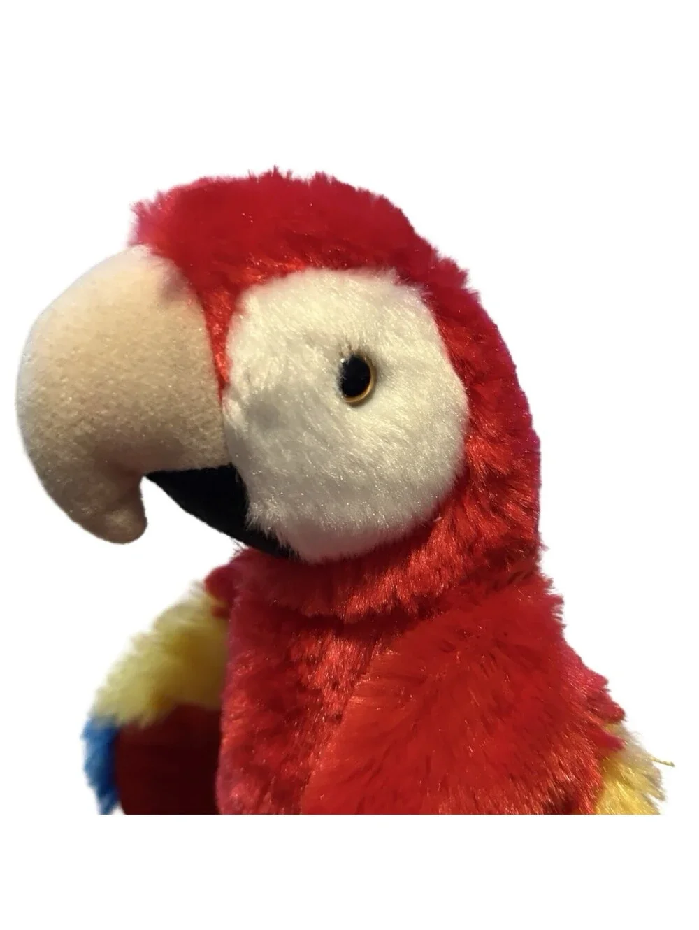 Wild Republic Scarlet Macaw Plush, Stuffed Animal, Plush Toy, Gifts for Kids 12”